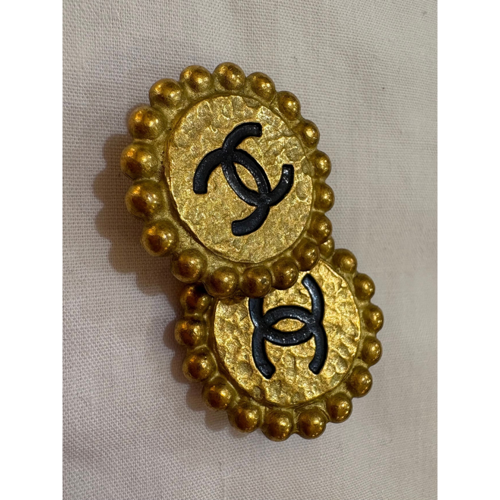 Chanel CC Clip-on Earrings